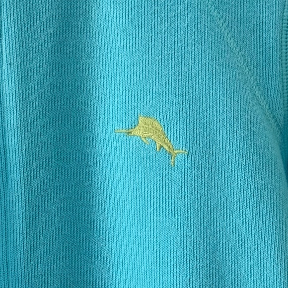 Tommy Bahama Women’s Aqua Full Zip Jacket! Medium! - Picture 6 of 12